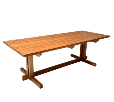 Mid-Century Modern Large Dining Room Table, 1970s